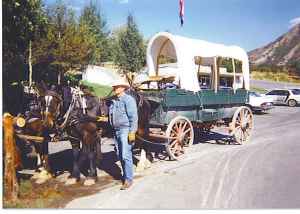 Deseret Village Stagecoach