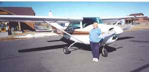 Single Prop Plane at Bryce Canyon