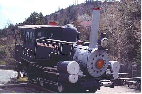 Pikes Peak Early Steam Engine