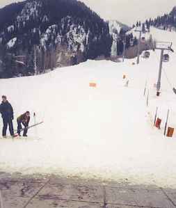 Beginning Skiers