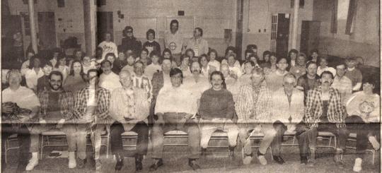 Lions Club Chorus Practice