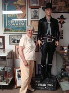 Laura Bates and Hopalong Cassidy