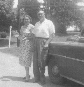 Mom and Dad take family and friends strawberries from their garden