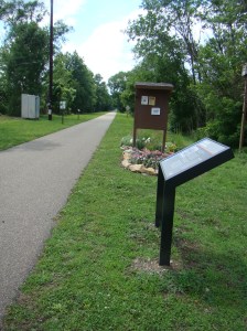 Interpretive sign #41 at Lore City trailhead.