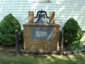 Original Bell at Hopewell School