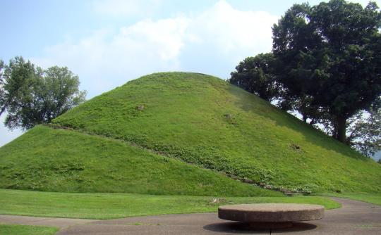 Mammoth Grave Creek Mound in Moundsville, WV