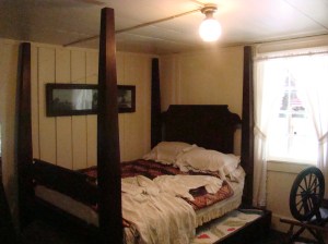 Four-poster bed over 150 years old