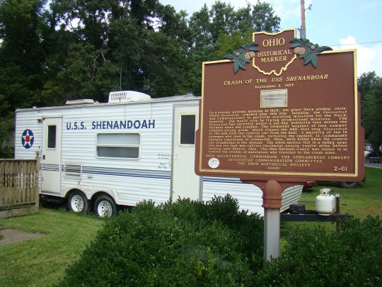 Shenandoah Airship Trailer Museum in Ada, Ohio