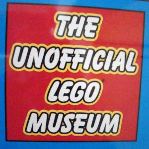 The sign out front says "Unofficial Lego Museum".