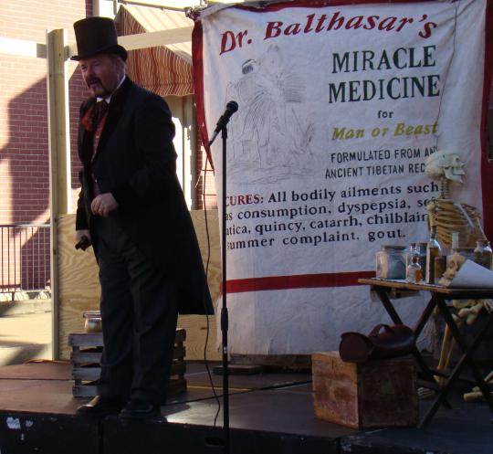 Dr. Balthasar, Medicine Man