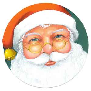 Nick's beard was snowy white.