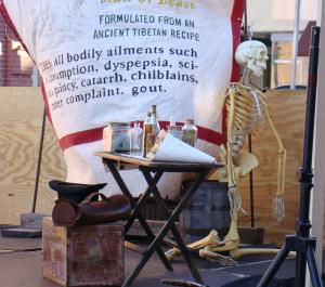 Skeleton, who did not heed the doctor's warning