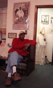 Dr. John Mattox, curator of the museum