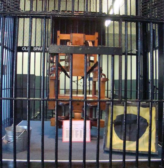 Old Sparky, the electric chair