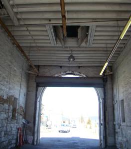 Hanging Gate where hangings occurred from the ceiling