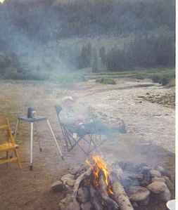 Camping along the Snake River