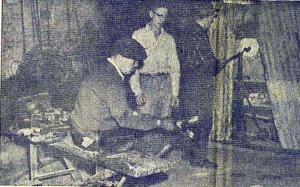 Dad working at Variety Glass