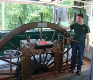 Pilot Wheel of W.P. Snyder, Jr.