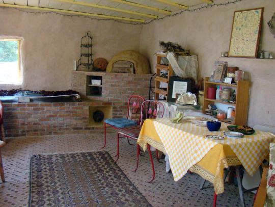 Oven in Kitchen Area