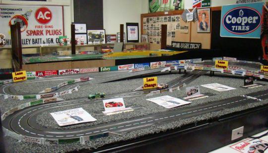 Interactive Slow Car Race Tracks