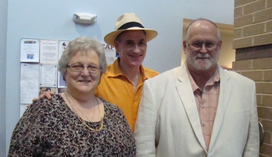 Jerry and Joan Albaugh from Friends of the Library were instrumental in bringing this program to Cambridge.