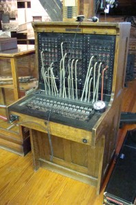 Original switchboard used in Dover.