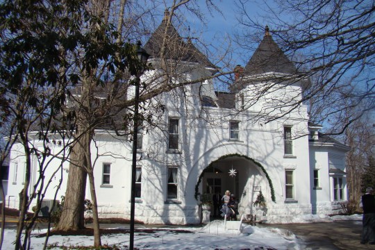 Dover Museum can be found upstairs at the Reeves Carriage House.