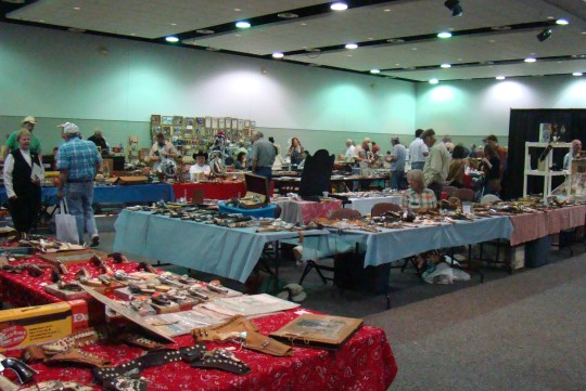Vendors from all over the United States displayed their western wares.