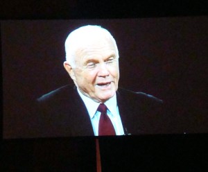 Video showed history of John Glenn.