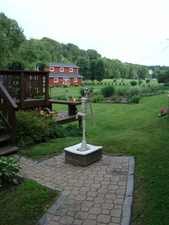 This old hand pump was used when Goodyear was an active coal mining town.
