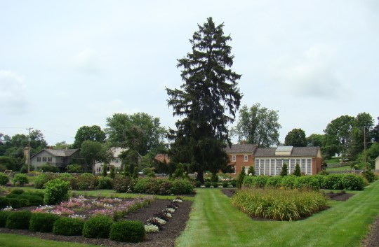 The center of the block garden has a special spiritual significance.