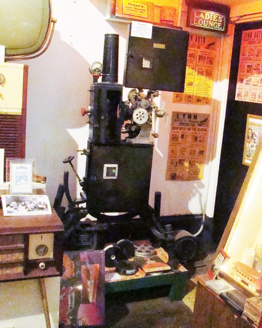 This handcranked silent movie projector contained a surprise when purchased - a film of Bing Crosby's 