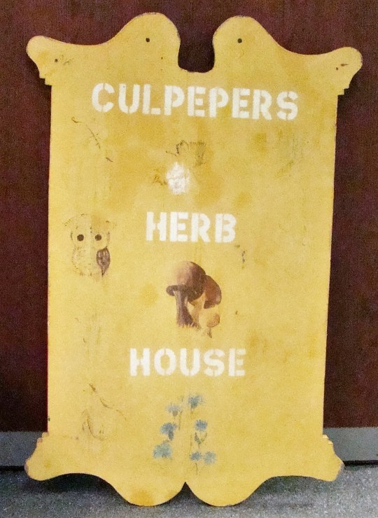 Recently Bunnie retired from her Culpepers & Herb Shop.