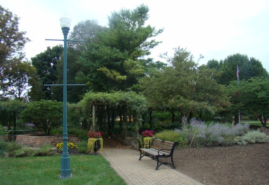 The gardens contain many different kinds of herbs.