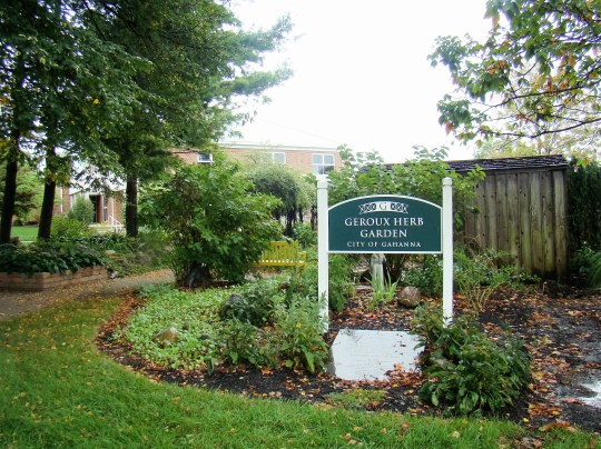 Welcome to the Geroux Herb Garden in Gahanna.