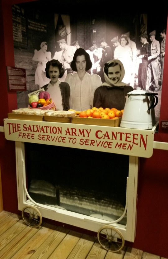 This display inside the museum depicts life at that time.