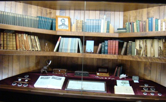 Warther admired Abraham Lincoln and had a vast collection relating to the president.