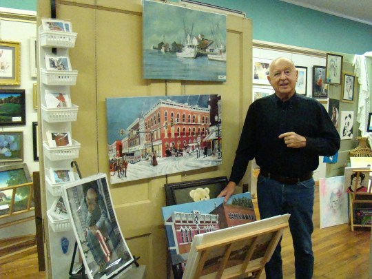 Bob at Art Guild