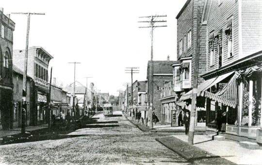 Interurban Car on Byesville Depot Street