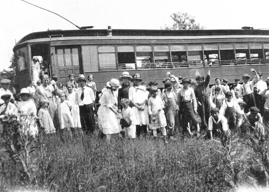 Interurban Vacation Bible Class in 1925