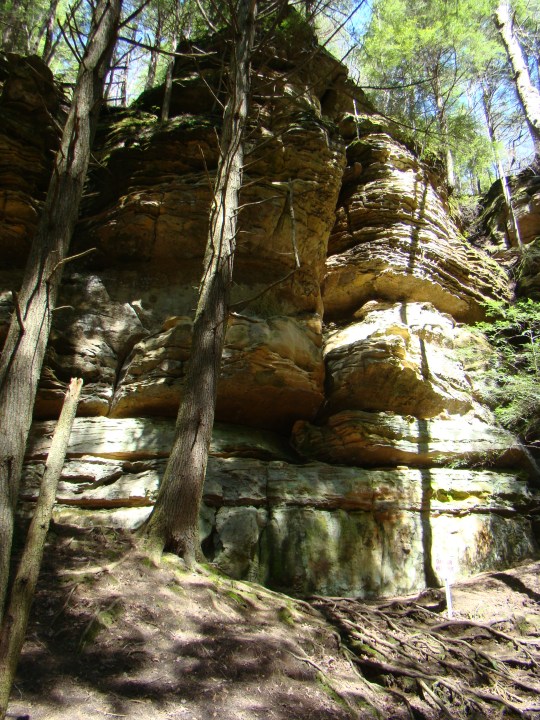 Cedar Falls cliffs