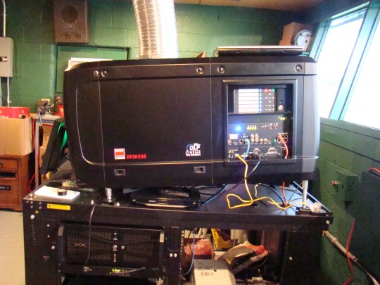 Lynn's digital projector