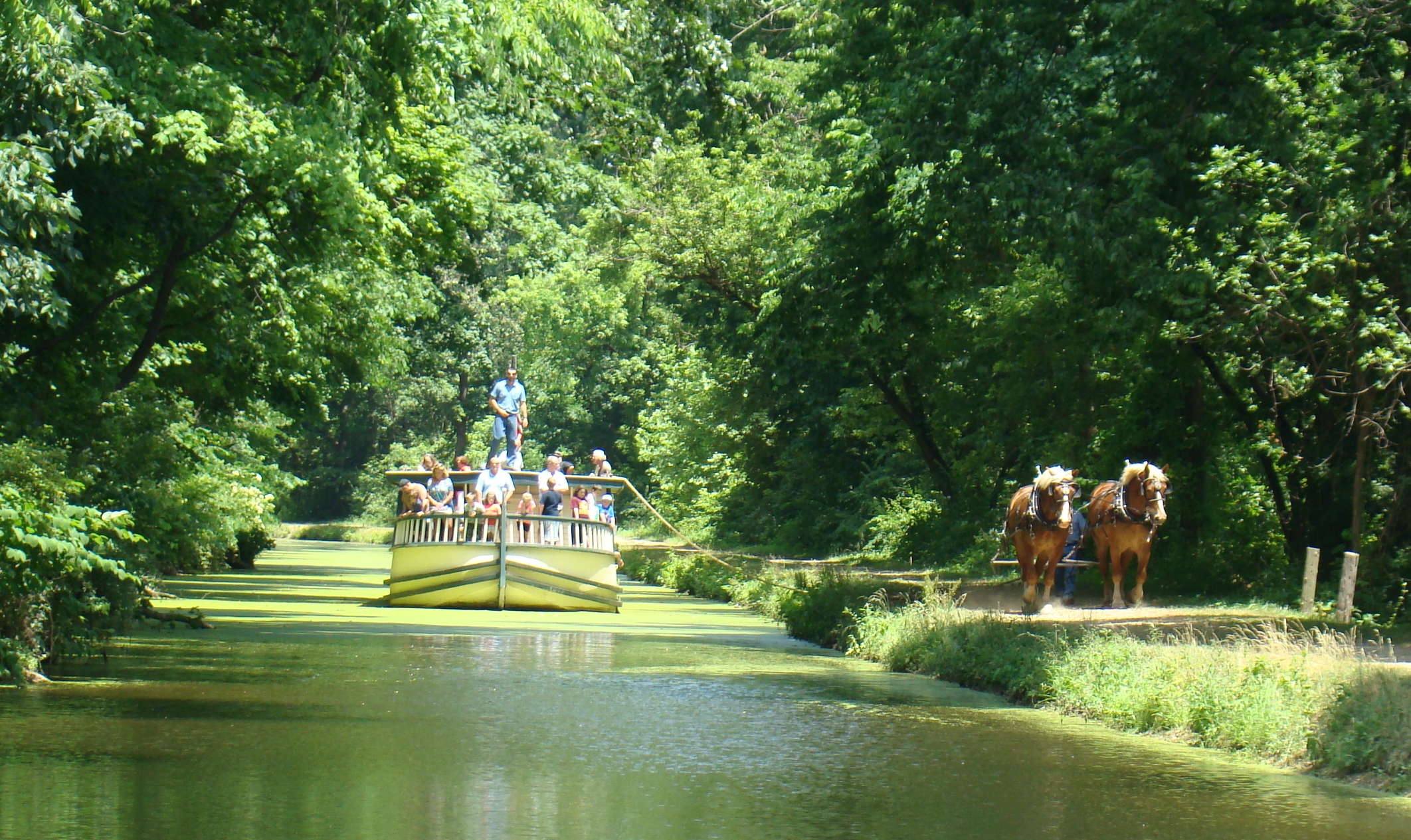 Monticello on the canal