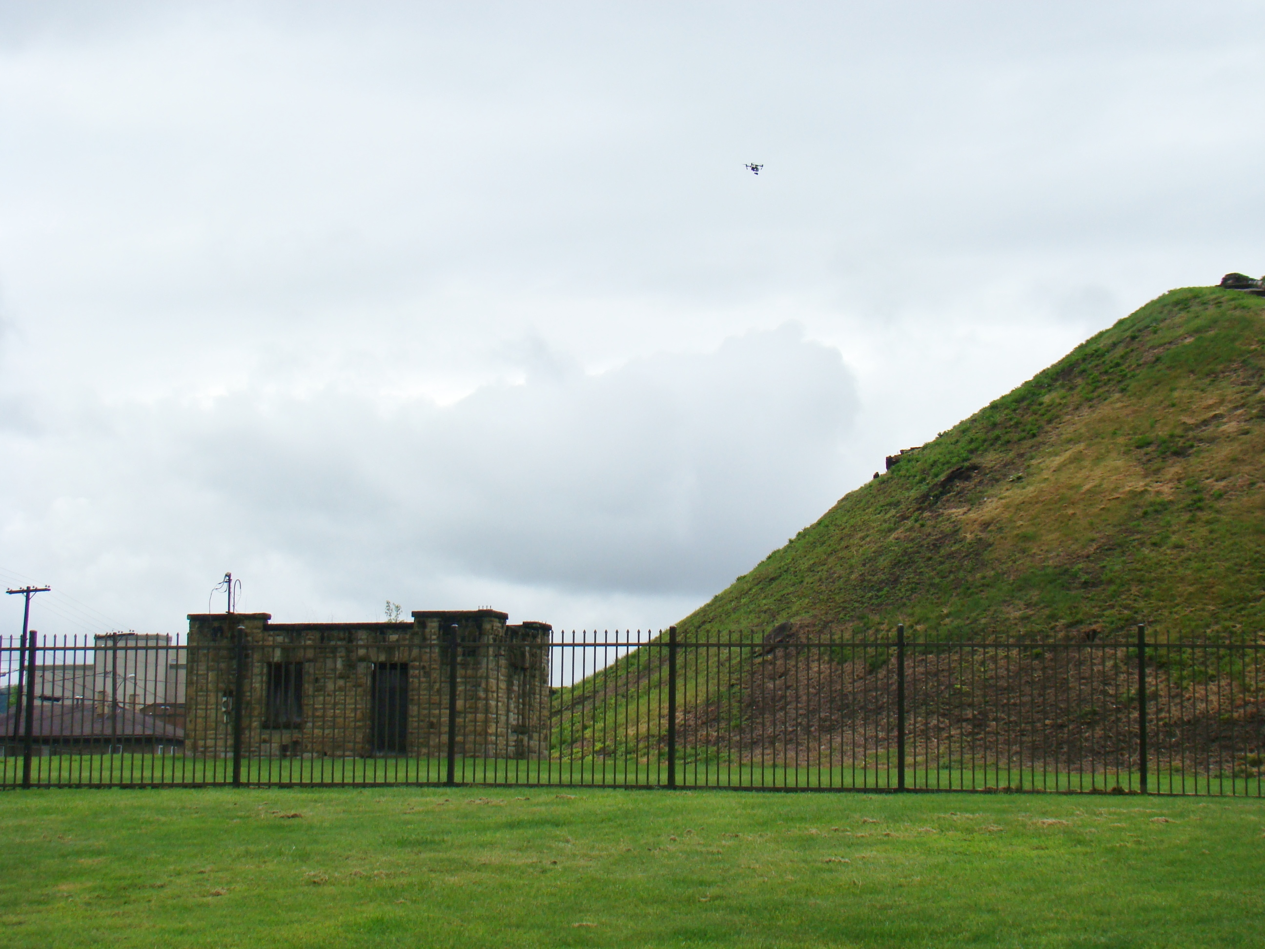 Mound Drone Overhead