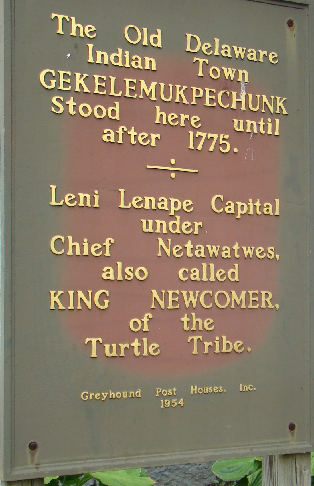 Temperance Tavern Sign
