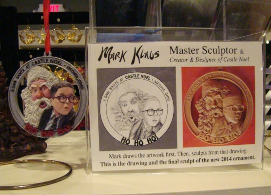 Castle Noel Ornament