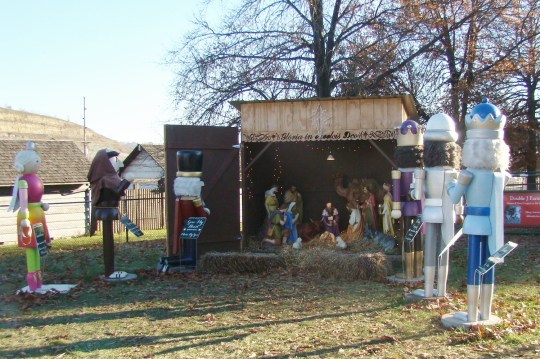 Nutcracker Nativity Scene