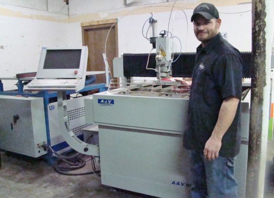 John McQuain and Waterjet