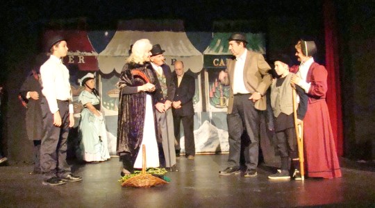 Pat played the shopkeeper