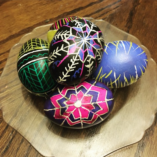 Slovak Easter eggs